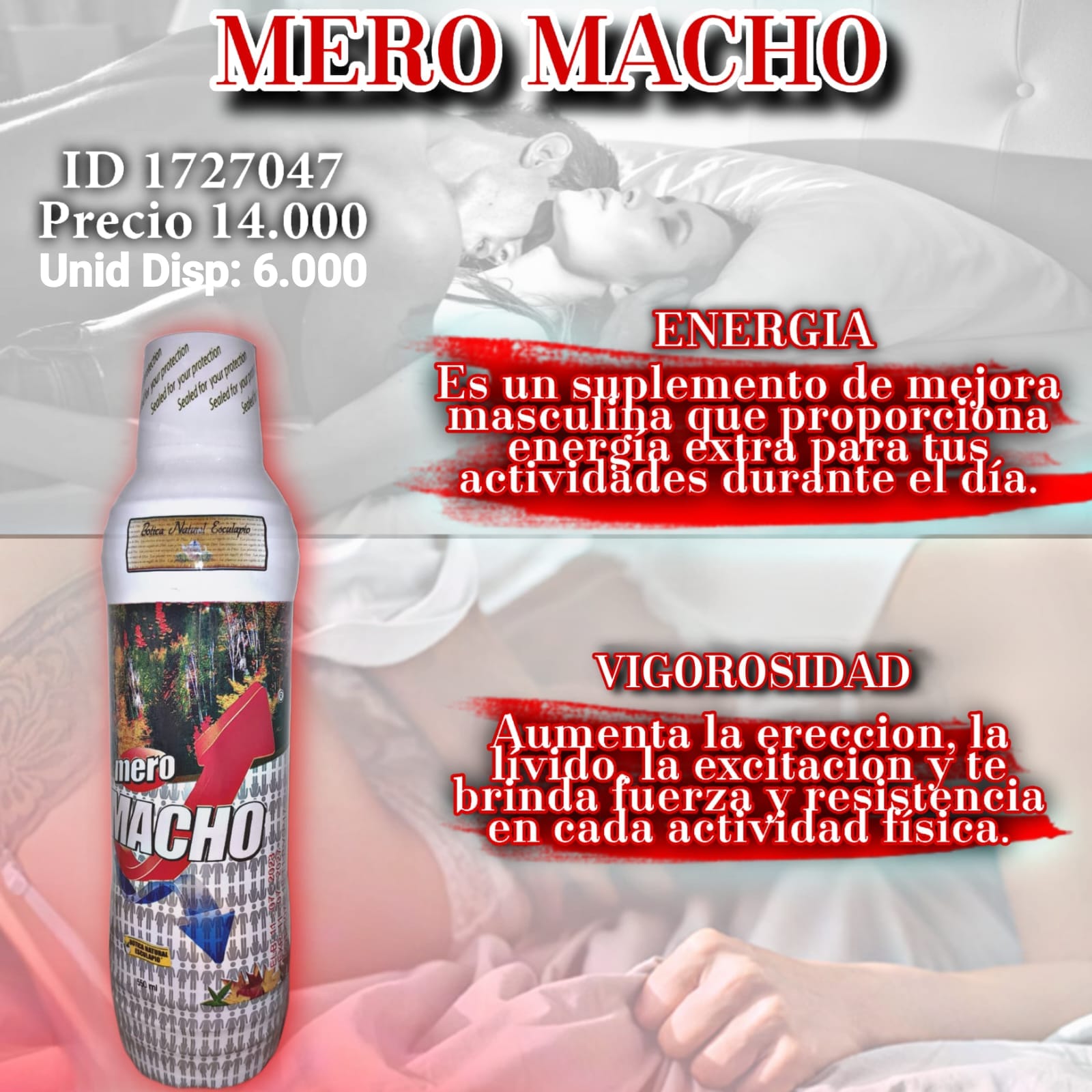 Miniatura 2 de MERO MACHO 550 ML